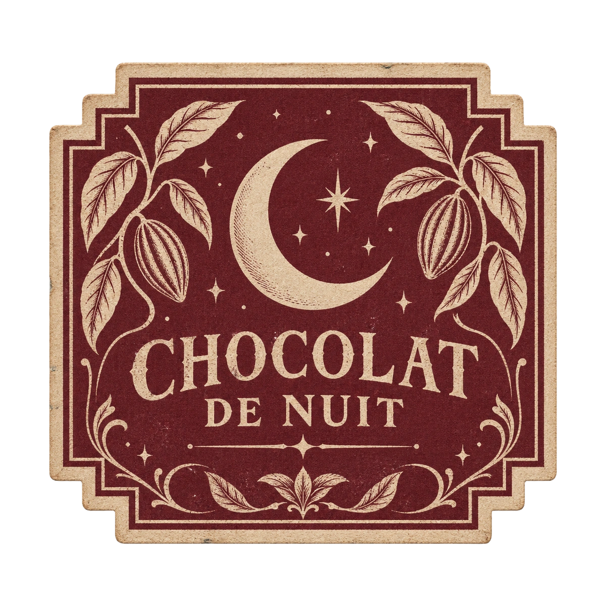 夜更けのチョコレートラベル