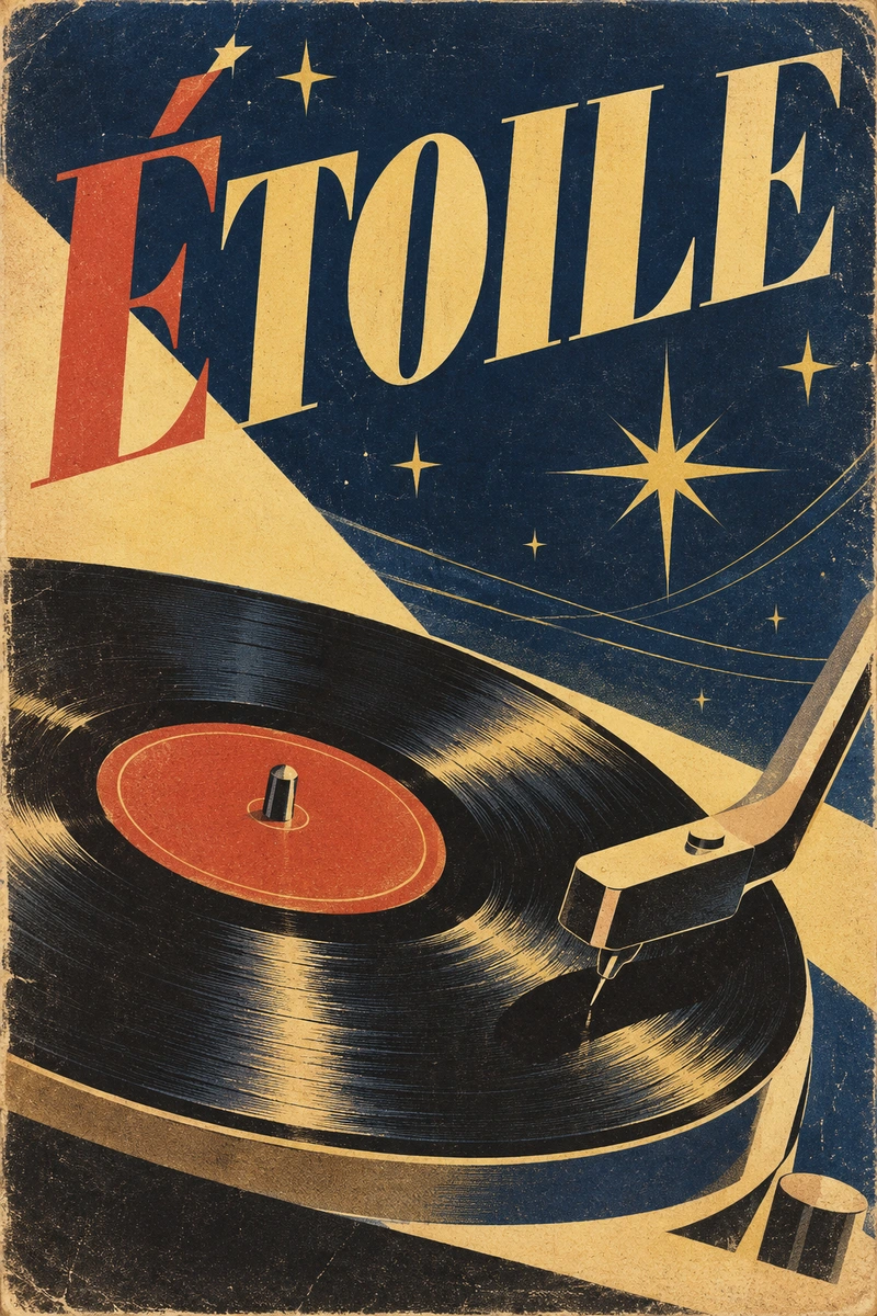 星のレコード広告