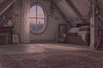 屋根裏の小部屋