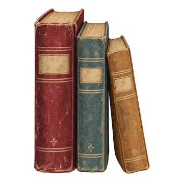 立てた三冊の洋書